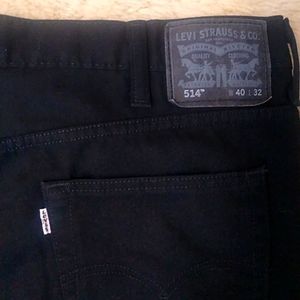 Levi's Black Twill Pants 40x32